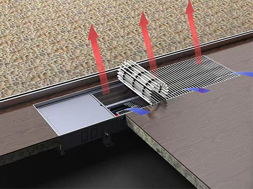 自然對流地板嵌入式對流器